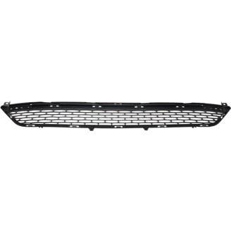 Front Bumper Grille For 2014-2016 Kia Sportage - Textured Black Plastic, Direct Fit