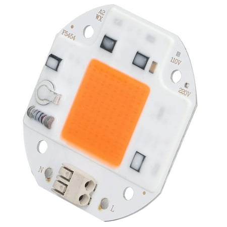 

COB Lamp Beads Drive Free 380-800NM Grow Light LED Chip High Power For DIY Flower Plant Light 50W 70W 100W