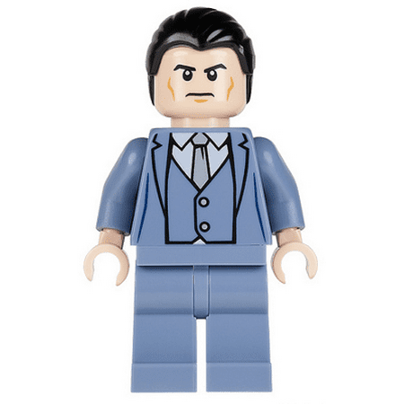 LEGO DC Super Heroes Bruce Wayne - Sand Blue Suit Minifigure