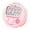 Pink, variant on BOKYAN Digital Kitchen Timer LCD Display Compact Cartoon Electronic Magnetic Timer for Kids Pink 5.51 inches / 14 cm