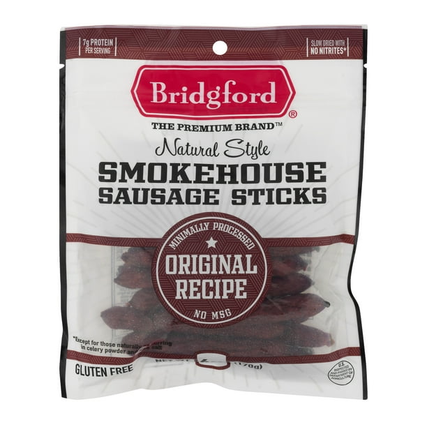 Bridgford Smokehouse Sausage Sticks Original