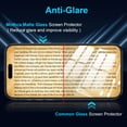 thumbnail image 3 of Mothca Protector de Pantalla de Vidrio Mate para iPhone 14 Pro 6.1" Paquete de 2, 3 of 6