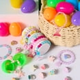 thumbnail image 4 of Huevos de Pascua prellenados JOYIN, paquete de 12, con pulseras y anillos, 4 of 9