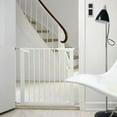 thumbnail image 5 of BabyDan Premier Pressure Mount Safety Gate with 2 Extensions 28.9" - 36.7", Silver, 5 of 10