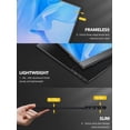 thumbnail image 5 of 4K Portable Monitor, 15.6" 3840 * 2160 Laptop Extended Monitor, 1500:1 100% AdobeRGB USB-C HDMI Portable Gaming Monitor HDR Travel Monitor with Speakers & Smart for Laptop PS5/4 Xbox Switch, 5 of 6