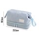 thumbnail image 2 of Bolsa de maquillaje con compartimentos, bolsa de viaje para cosméticos, organizador portátil de artículos de tocador con cremallera, 2 of 5