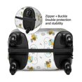 thumbnail image 4 of Vsdgher Bee Print Luggage Cover Washable Suitcase Cover Protector Anti-scratch Suitcase cover Fits 18-32 Inch Luggage, 4 of 8
