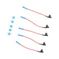 thumbnail image 1 of 5pcs CAR AUTO Adaptador Fusros De Cuchilla Plasticador + Metal, Adaptador De Fusibles Para Automóvil, Proporciona Protección, Adición De Potencia Conveniente,, 1 of 7