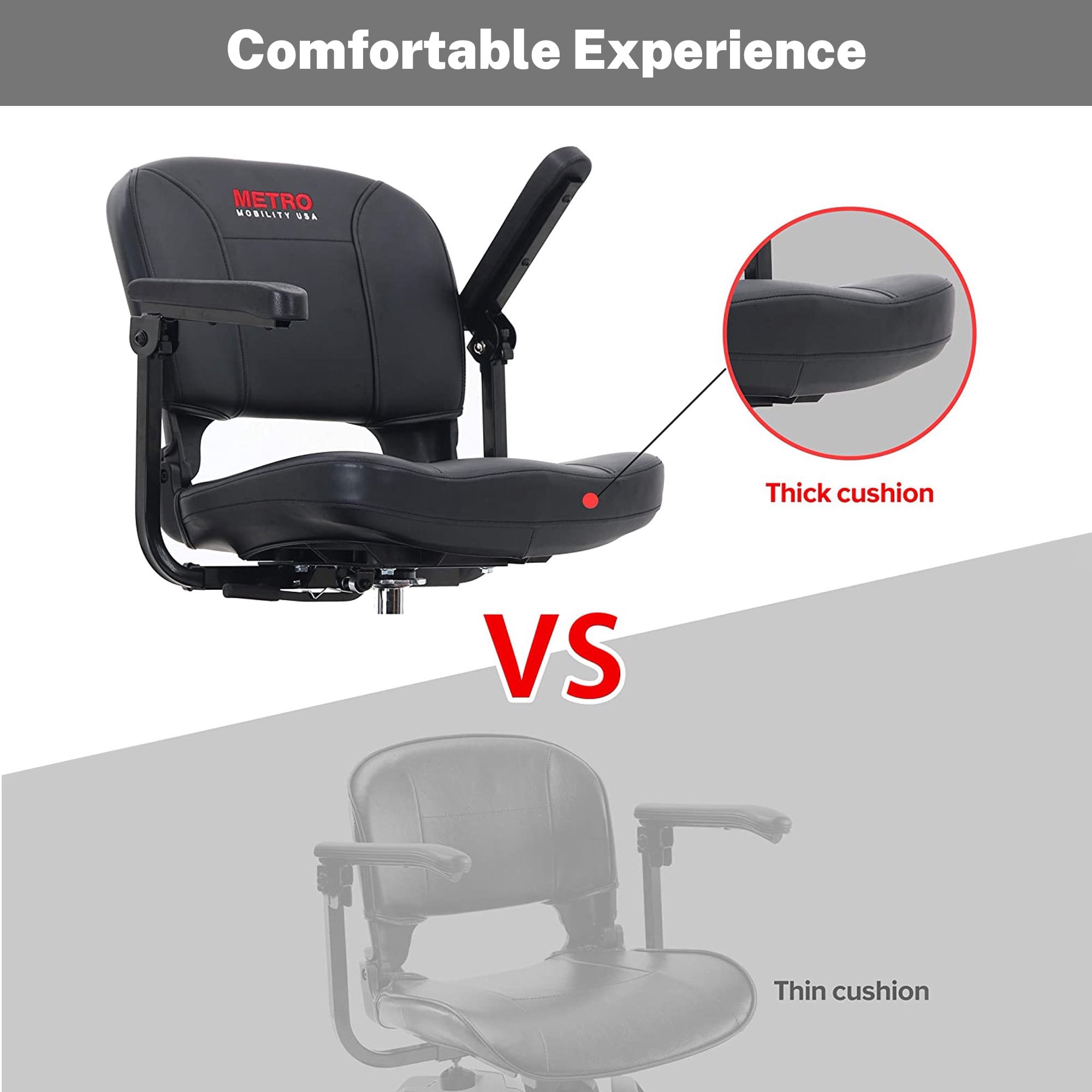 Buy Outdoor Mobility Scooter for Senior, Heavy Duty Electric Scooters