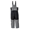 thumbnail image 3 of Striker Ice Men’s Hardwater Insulated Gray/Black Bib In 2X-Large, 3 of 3