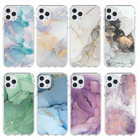 Marble Pattern Case for iPhone 14 11 12 13 Pro Max Soft Phone Cover for iPhone X XS XR 6 7 8 Plus