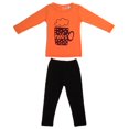 thumbnail image 1 of Trajes de chicas Zulema conjunto de ropa Negro + Naranja, 1 of 8