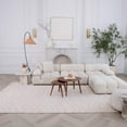 thumbnail image 2 of 7' X 10' Cream and Beige Abstract Area Rug, 2 of 7