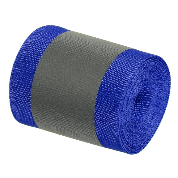 Uxcell Reflective Tape Strip, 2" x 10FT High Visibility Sew-on DIY Safety Fabric Webbing, Blue