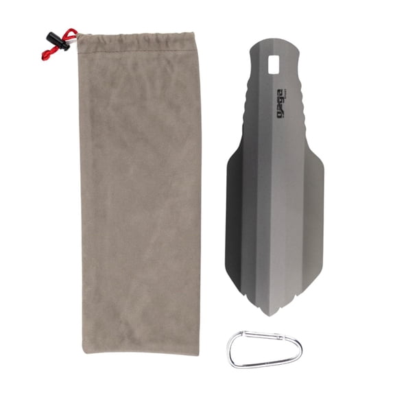 GagaSport Titanium Camping Shovel – Ultralight Hiking Trowel