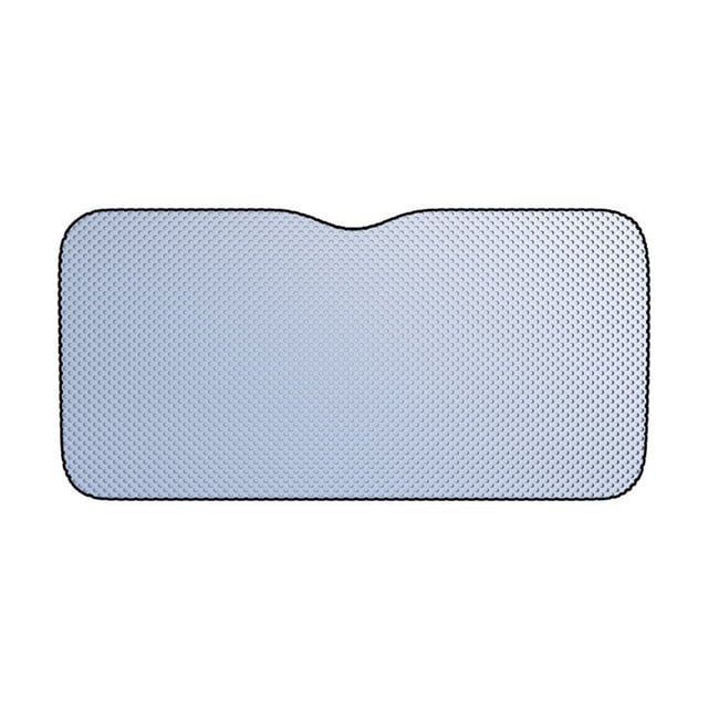 Car Sun Visor with Double - Sided Silver Bubble Cotton
