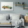 thumbnail image 2 of Stupell Industries Santa's Christmas Tree Farm Green Vintage Truck Canvas Design by Melissa Hyatt LLC, 2 of 6