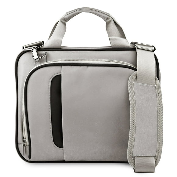 Vangoddy Sac Messager Argent Noir pour RCA 10 Viking Pro, 10 Viking II, Cambio W1013 DK, jusqu'à 10.8 Pouces
