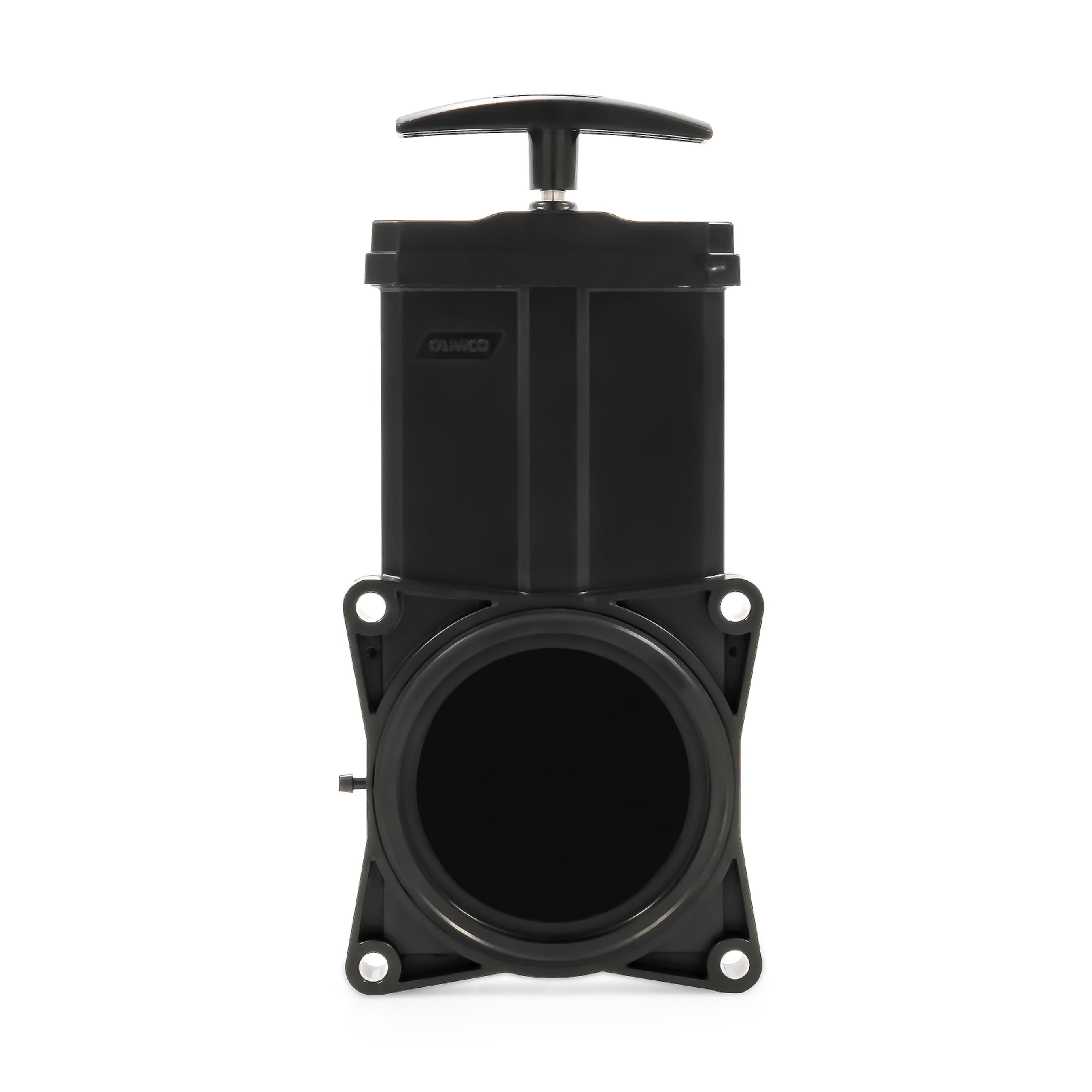 Camco 3-Inch Camper/RV Sewer Waste Valve | Connects to the RV's Existing Sewer Pipes | ABS Plastic (39513)