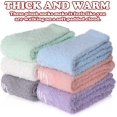 thumbnail image 4 of 6Pairs Non Slip Socks for Women Winter Warm Cozy Fuzzy Slipper Socks Soft Fluffy Hospital Socks with Grips, 4 of 6