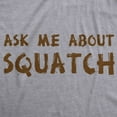 thumbnail image 2 of Youth Ask Me About Squatch T Shirt Funny Sarcastic Bigfoot Flip Tee for Kids, 2 of 8