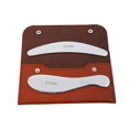 thumbnail image 1 of Masajeador STICKON Gua Sha 2 en 1 Herramienta de Acero Inoxidable, 1 of 6