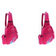 thumbnail image 2 of Sonducket impermeable para raqueta de tenis Resistencia a la abrasión Bolsa de bádminton Rosa roja 2piezas Tipo 1, 2 of 6