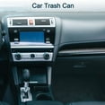 thumbnail image 2 of Unique Bargains Car Trash Can Portable Car Door Trash Bin White 1 Pc 7.1" Length 3.2" Width 5.1" Height ABS, 2 of 6