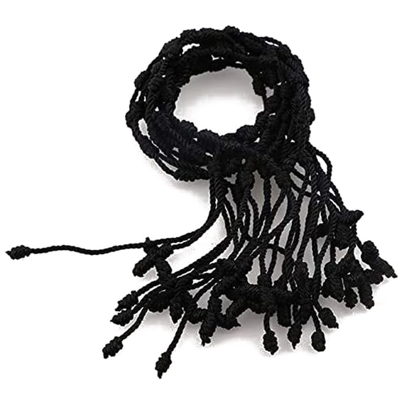 12 Pieces 7 Knot String for Cross Bracelet Adjustable Gift for Women Men Girls B