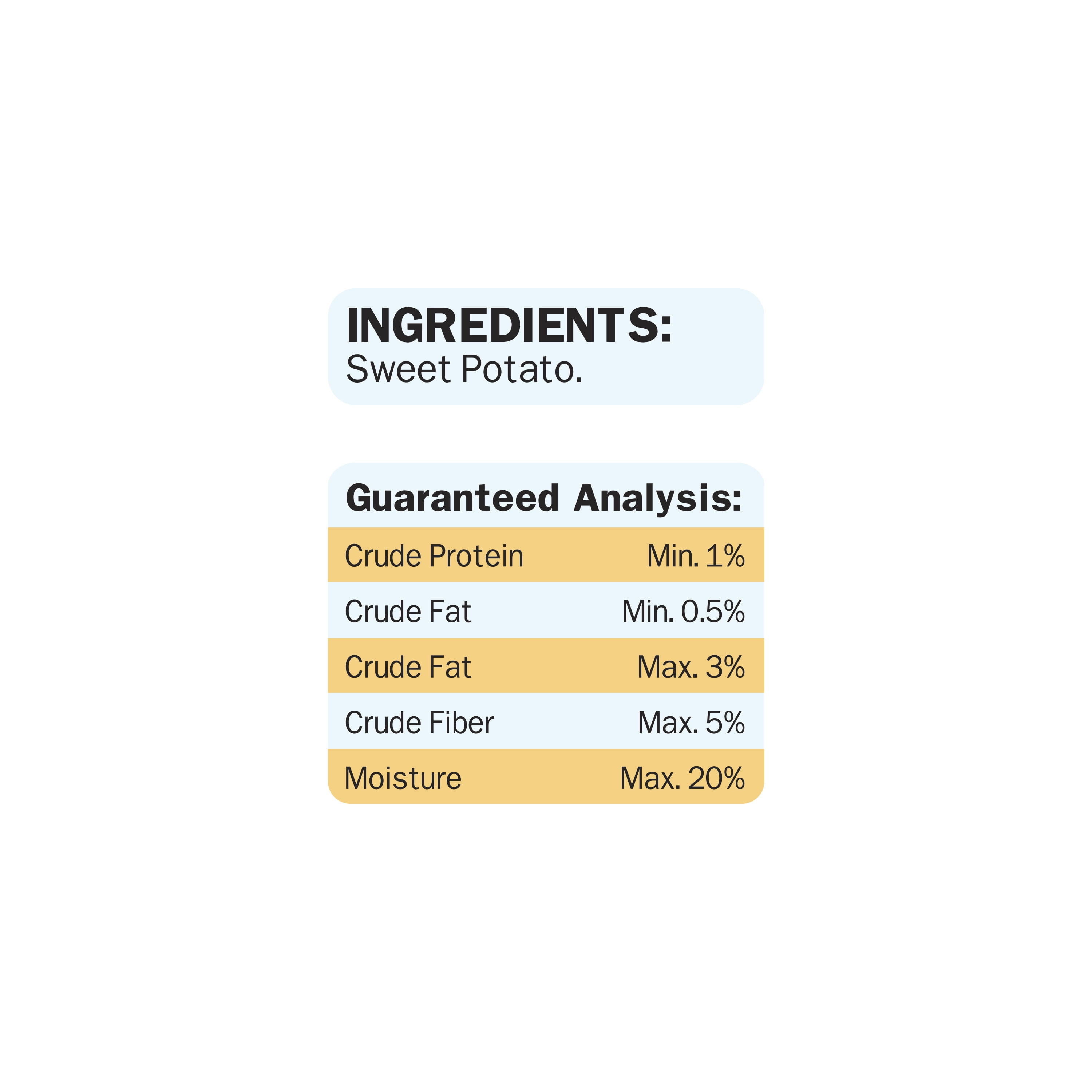 Cadet Sweet Potato Fries Dog Treats, 2 lb