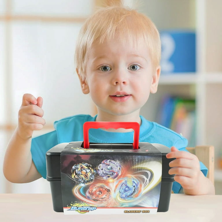 Jaawind Battling Top Burst Gyro Toy Set, 12 Spinning Tops, 3