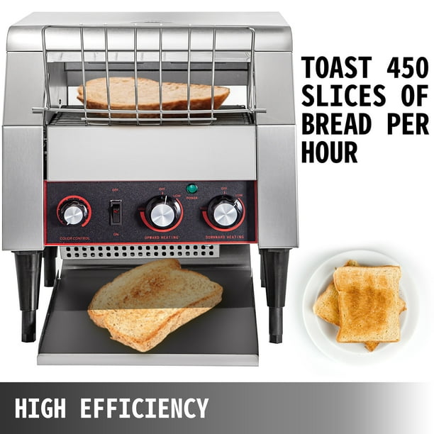 Conveyor toaster top for home