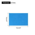 thumbnail image 2 of Soft Felt Sheets Fabric Craft Sheets Dark Blue 6 x 4 Inch 36 Pcs, 2 of 7