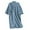 A-Blue447, variant on Mens Lightweight Robe Short-Sleeve Kimono Style Loungewear For Breathable Daily Comfort