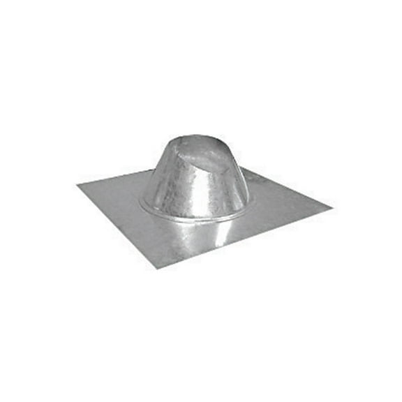 Imperial 3 in. D Galvanized Steel Adjustable Fireplace Roof Flashing