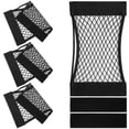 thumbnail image 3 of SHISUYAN 4pcs Storage Mesh Net Adhesive Cargo Net Elastic Seat Back Storage Net Pocket Auto Interior Organizer, 3 of 8