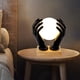 thumbnail image 5 of Moon Lamp 3D Lunar Lamp Touch Control Night Light Con Soporte De Mano Para La Decoración Del Dormitorio Del Hogar Kearding HA037297-00, 5 of 6