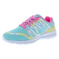 thumbnail image 5 of Fila Fantom 5 Girls Shoes Size 2.5, Color: Teal/Yellow, 5 of 5