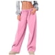 thumbnail image 4 of WILLBEST Pantalones Casuales elegantes de Pierna Ancha con Estampado de Pajarita para Mujer, para Un Ajuste Relajado y Actividades Deportivas. Grande, 4 of 7