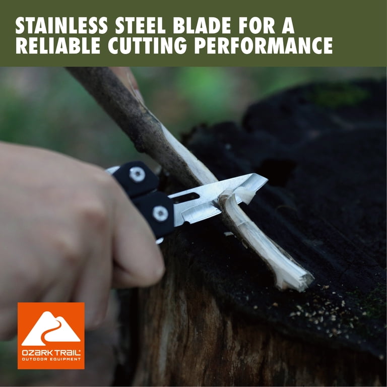 17-in-1 Stainless Steel Multitool with Carrying Sheath photo 4