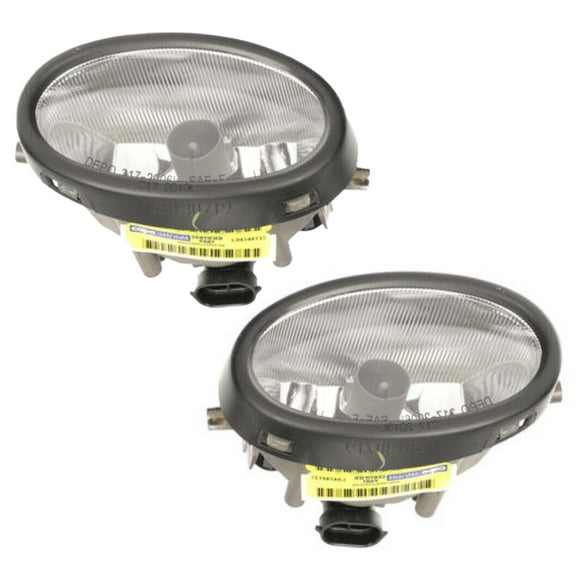 New Pair of Fog Lights Compatibile With Honda Civic EX LX Special Edition Sedan 2001-2008 By Part Numbers AC2593106 AC2592106 08V31-S5D-1M101 08V31-S5D-1M102 19-5759-90 19-5760-90