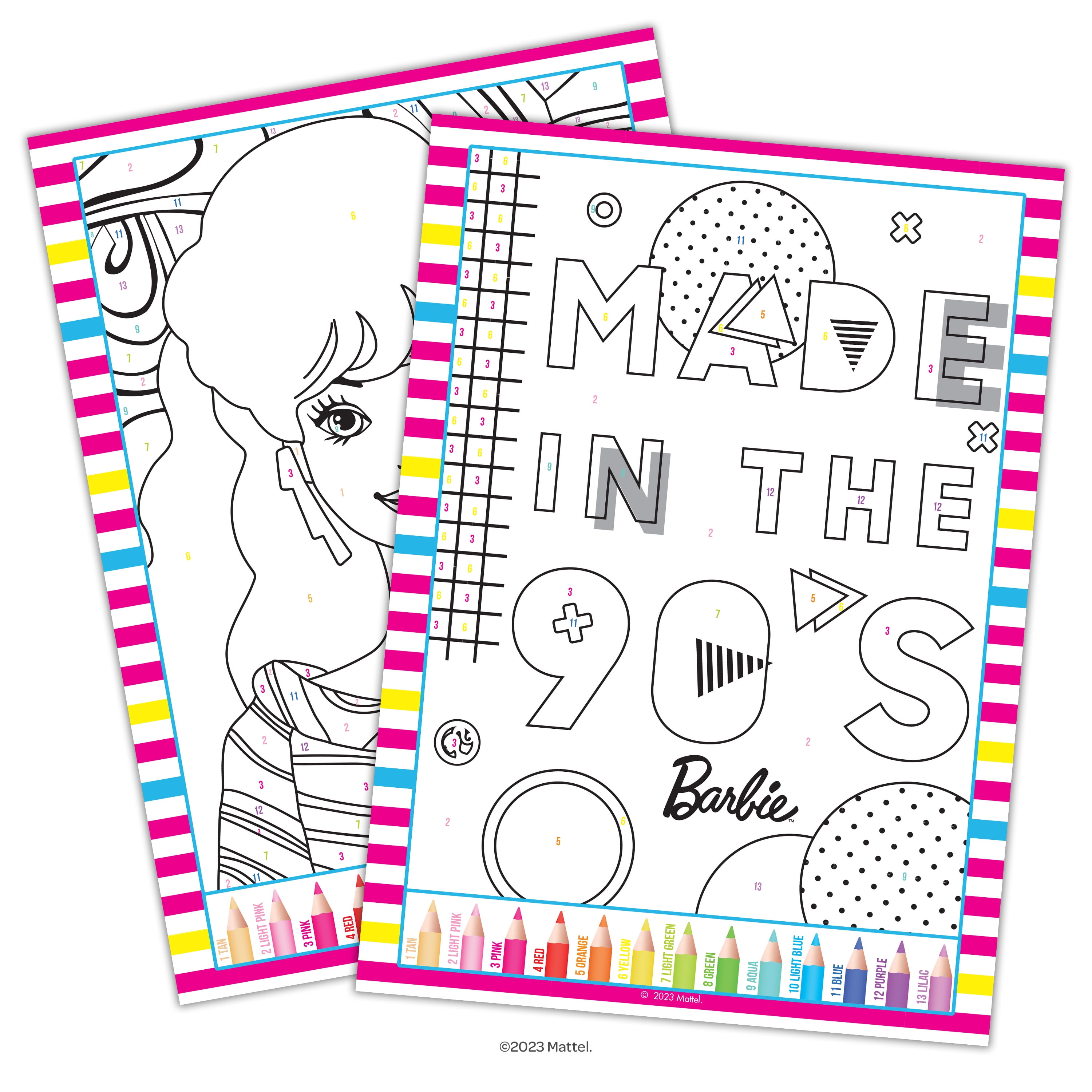 90s barbie coloring books hotsell