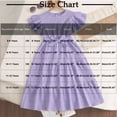 thumbnail image 3 of Pounoo New Kids Dresses Girls Girls Dress Casual Ruffle Sleeveless A Line Summer Dresses Girls Dresses 7-8, 3 of 9