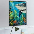 thumbnail image 4 of Shiartex Beneath The Waves: Shark -Jigsaw Puzzle, Eco-Friendly, Vibrant Oceanic Art, Cross &amp; Glory Exclusive 1000PCS, 4 of 8