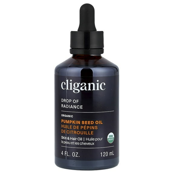 Cliganic, Organic Pumpkin Oil, , 4 fl oz (120 ml) Pack of 4