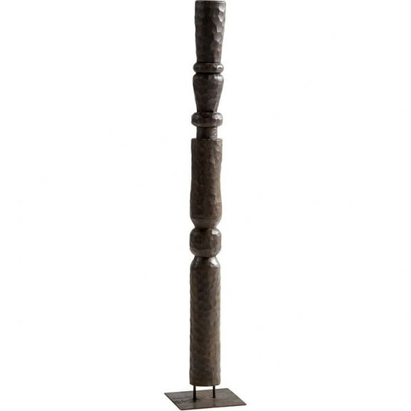 Cyan Design 11006 Kinsey 10"W X 10"D X 60"H Abstract Sculpture By J. Kent Martin - Black