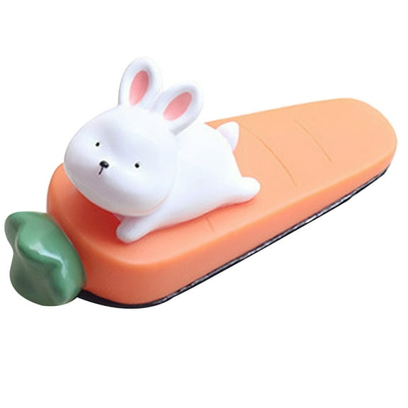 ELAYARD No Punch Doorstop Door Stopper Multi Colored Simple Design 1Pcs