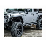 Havoc Offroad HS2 Hoop Steps Jeep Wrangler 2007-2017 JKU 4 Door Only