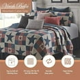 thumbnail image 2 of Mountain Cabin Western StarQuilt and Sham Set - King Size, 2 of 5