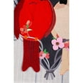 thumbnail image 7 of Valentine Cardinal Couple Garden Flag 2 Sided, 7 of 7